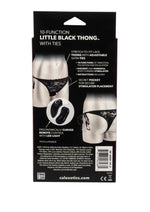 Little Black Thong Remote Control Panty Vibrator