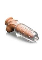 LoveBotz Milker Masturbator with Ball Strap Dual Texture Tunnel