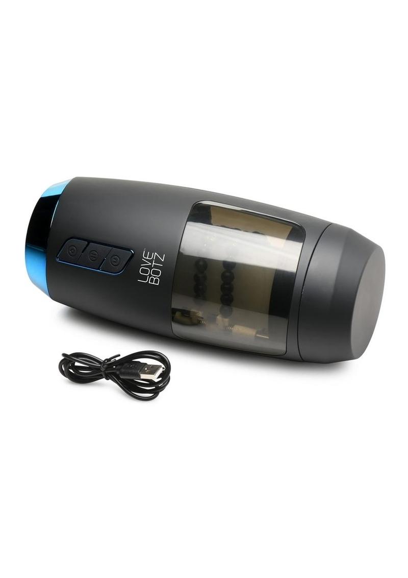LoveBotz Auto Milker Slider 10X Stoking Rechargeable Masturbator