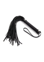 Lux Fetish Bondage Bed Strap And Flogger Kit with Satin Blindfold