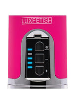 Lux Fetish Rechargeable Auto Pussy Pump with Clit Clamp