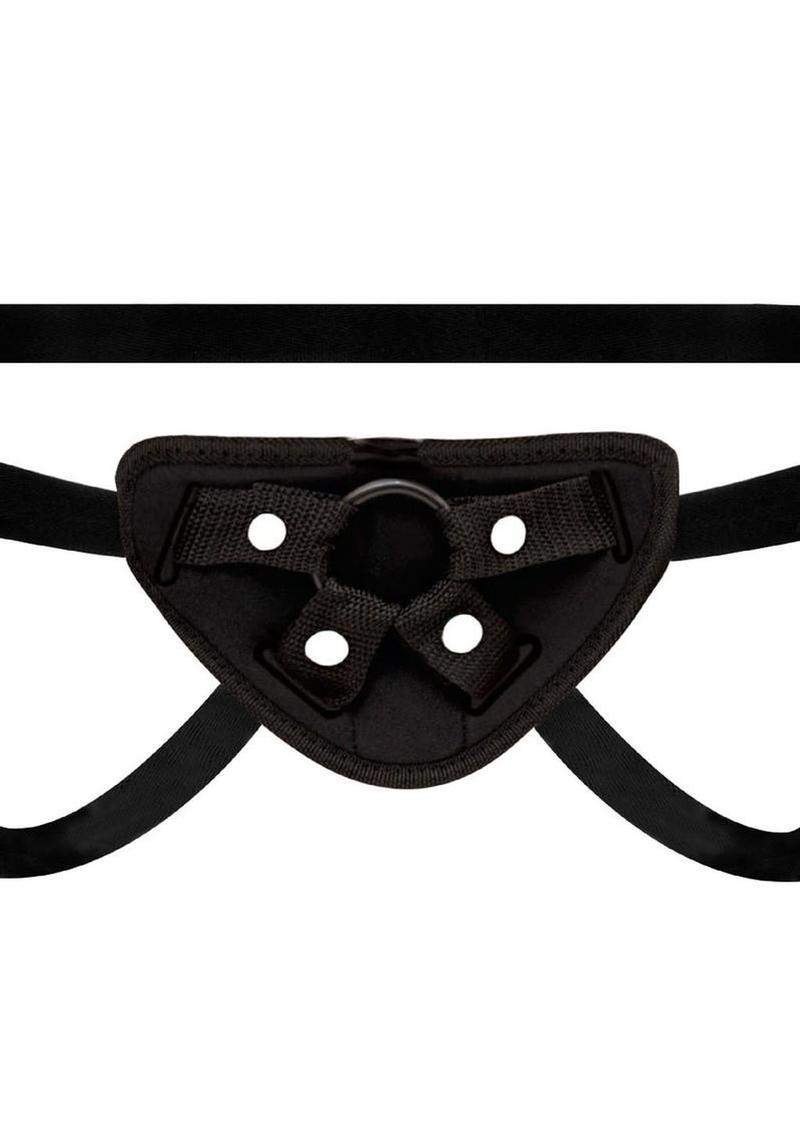 Lux Fetish Vibrating Strap-On and Dildo Set