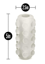 M for Men Soft + Wet Reversible Orb Masturbator