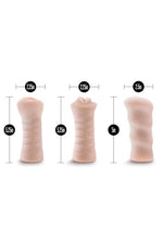 M For Men Soft and Wet Self Vibrating Masturbator Kit