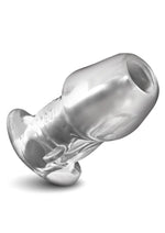 Dicked Clear Hollow Anal Plug