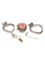 Master Series Pussy Boy Metal Chastity Cage