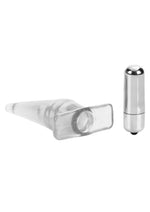 CalExotics Mini Vibro Tease Clear Vibrating Butt Plug