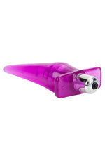 CalExotics Mini Vibro Tease Clear Vibrating Butt Plug