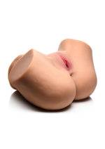 Mistress Vibrating And Squeezing Pussy And Ass Masturbator