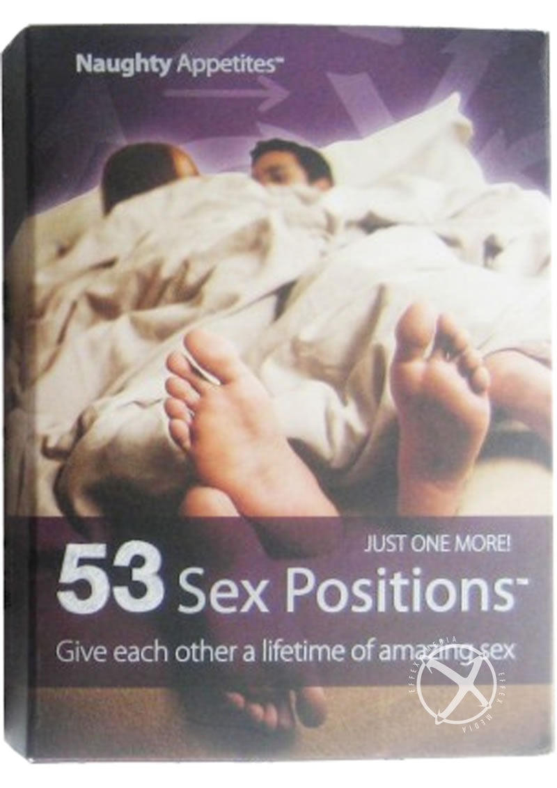 Naughty Appetites 53 Sex Postions Card Game