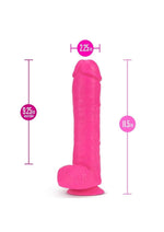 Neo Fragrance-Free Dual Density Dildo With Balls