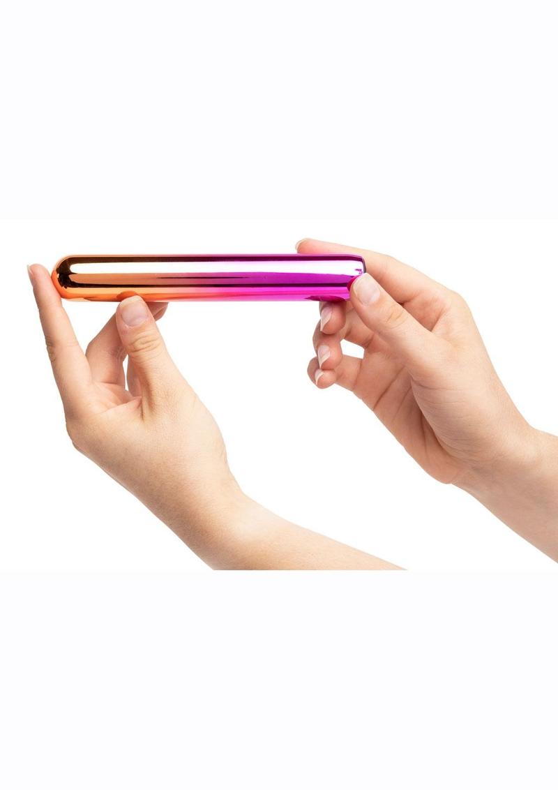 Rumba AluminiumRechargeable Warming Sensuelle Bullet