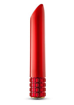 Oh My Gem Desire Rechargeable Bullet Vibrator - Ruby - Red