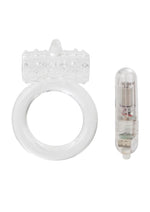 One Touch Flicker Vibrating Cock Ring With One Touch