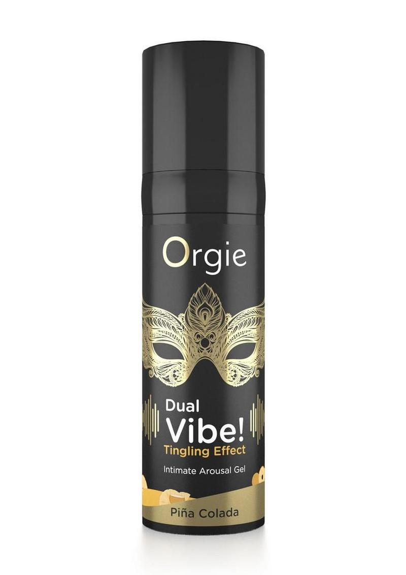 Orgie Dual Vibe Kissable Liquid Vibrator Gel - Pina Colada
