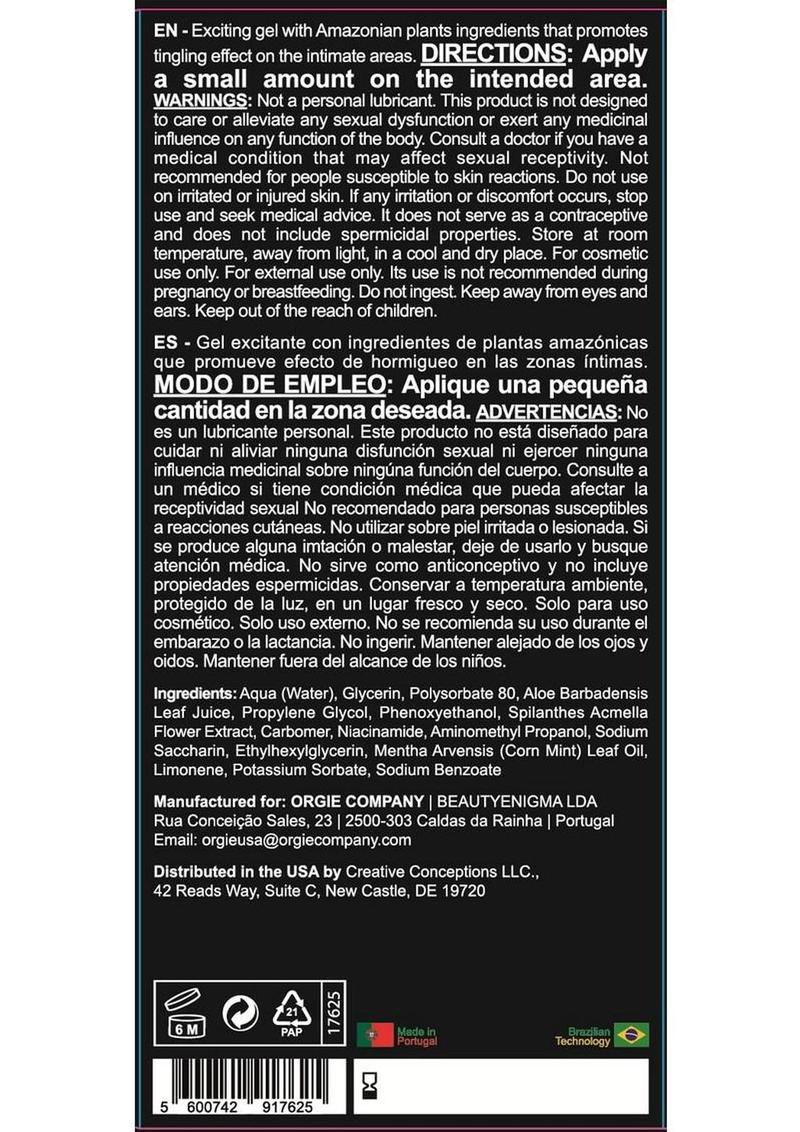 Orgie Sexy Vibe Intimate Arousal Gel