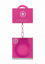 Ouch! Beginners Handcuffs - Metal/Pink