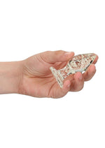 Ouch! Glow in the Dark Glass Butt Plug