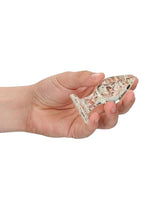 Ouch! Glow in the Dark Glass Butt Plug