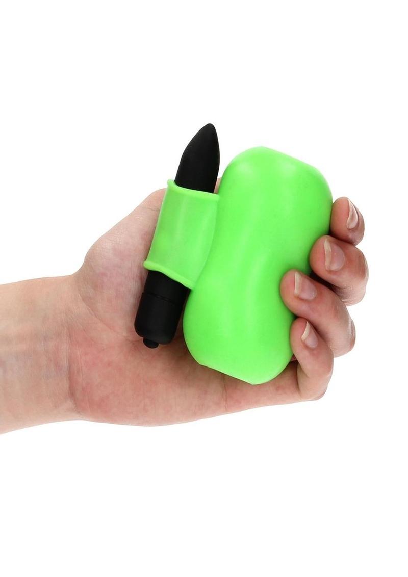 Ouch! Glow in the Dark Vibrating Masturbator Intense Pleasure