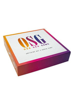 Our Sex Game Fun and Intimate Board Game