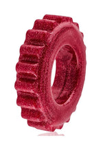Oxballs Plushy Soft Cock Ring Cherry