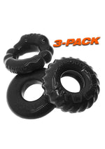 Oxballs BonerMaker 3-Pack Cock Ring Kit For Increased Stamina