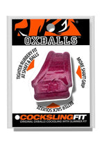 Oxballs Cocksling Fit Sling - Cherry Lips