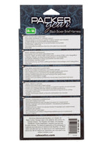 Packer Gear Black Boxer Brief Harness