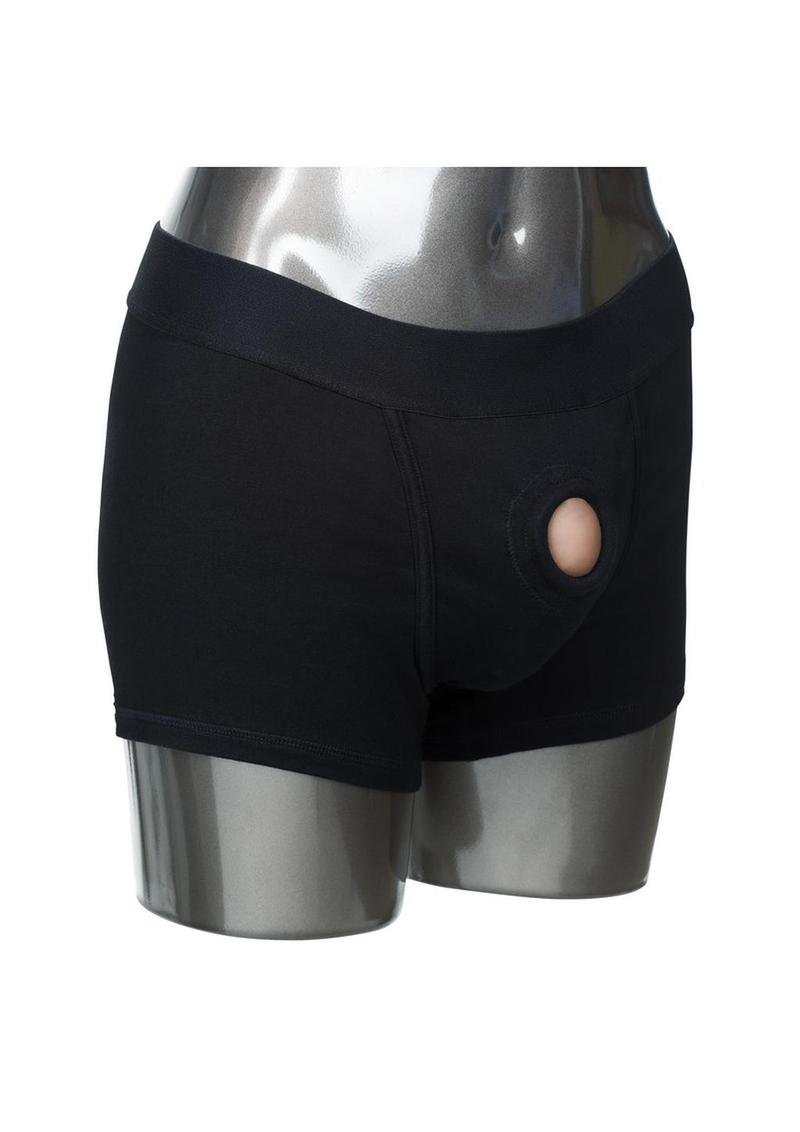 Packer Gear Black Boxer Brief Harness