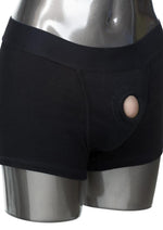 Packer Gear Black Boxer Brief Harness