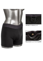 CalExotics Packer Gear Boxer Brief with Packing Pouch Underwear