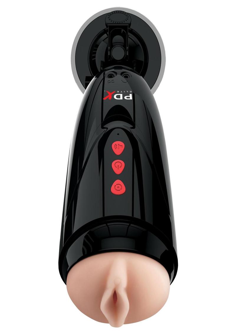 PDX Elite Dirty Talk Starter Stroker Vibrating Moaning And Suction