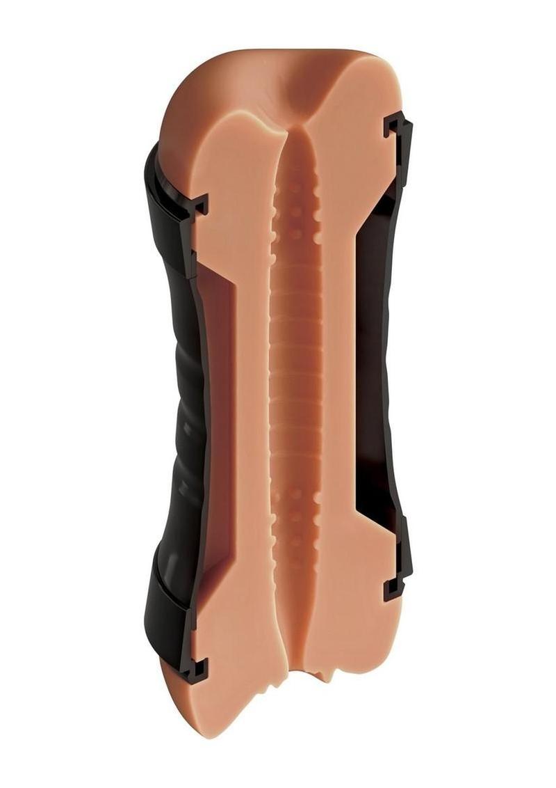 PDX Extreme Super Flip-A-Pussy Over Self-Lubricating Stroker