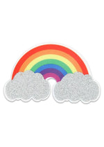 Peekaboos Pride Rainbow Pasties Glitter Hearts Nipple Covers