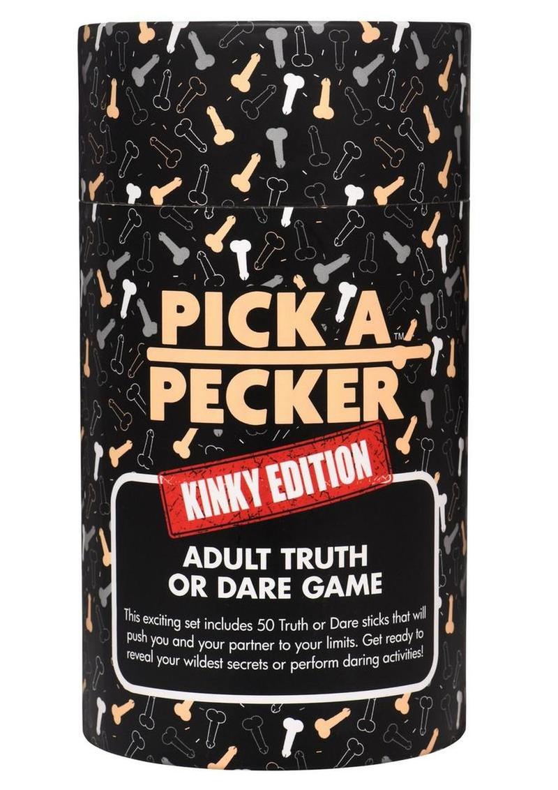 Pick A Pecker Adult Truth Or Dare Game Kinky Edition