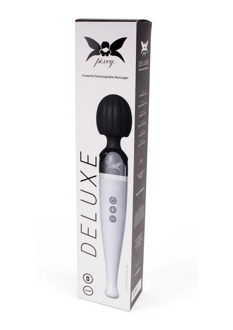 Pixey Deluxe Rechargeable Wireless Wand - Silver