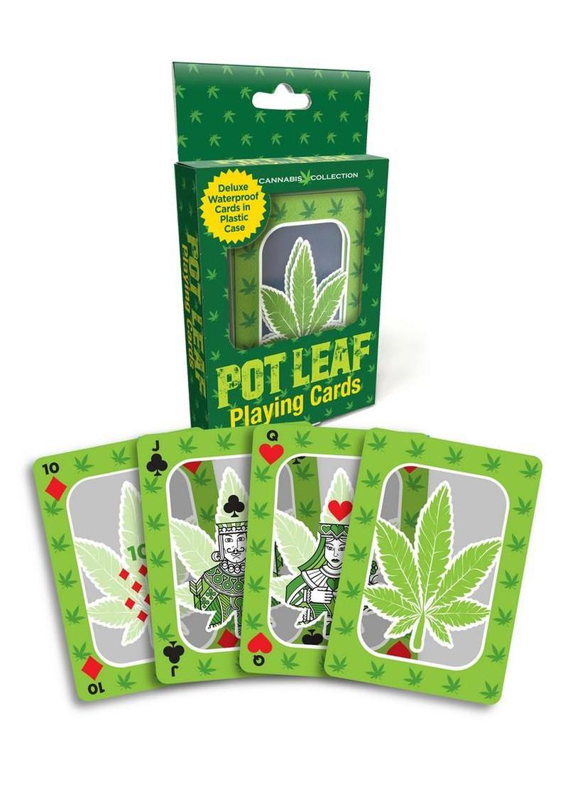 Pot Leaf Waterproof Playing Cards