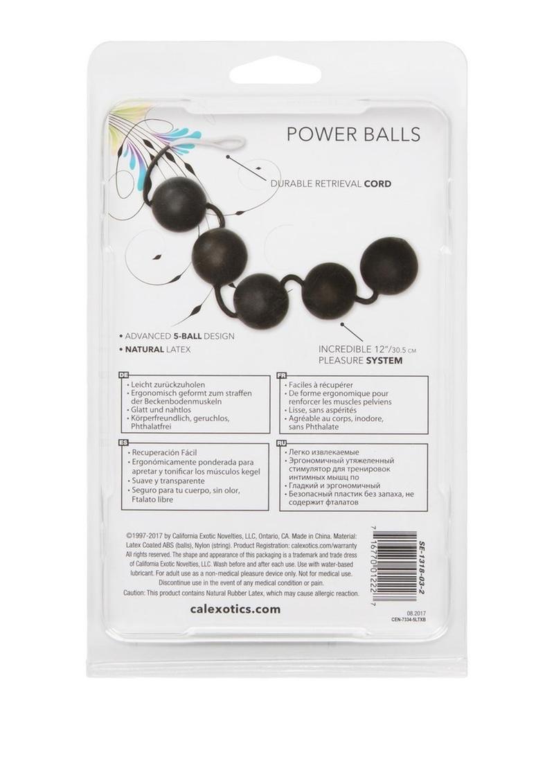 CalExotics Power Balls Advanced Latex Dipped Kegel