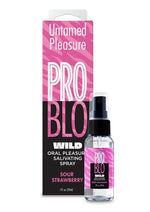 Problo Wild Mouthwatering Salivating Spray 1oz - Sour Strawberry