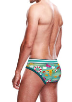 Prowler Beach Men’s Brief Underwear Aqua Swim-Inspired Style