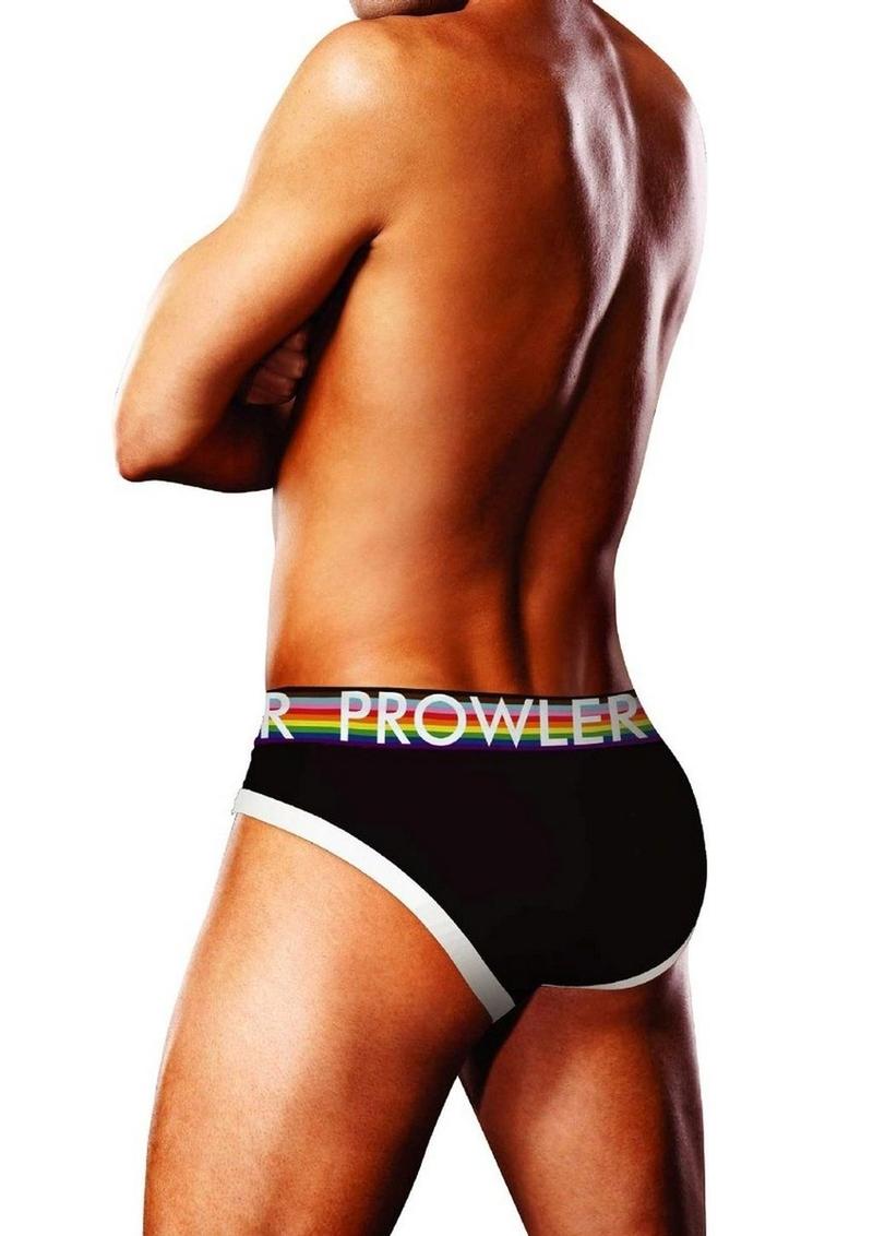 Prowler Black Oversized Paw Men’s Brief Waistband Underwear