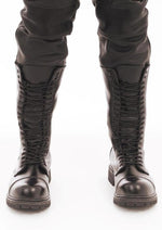 Prowler Red 20 Hole Boot - Uk 8.5 - Black