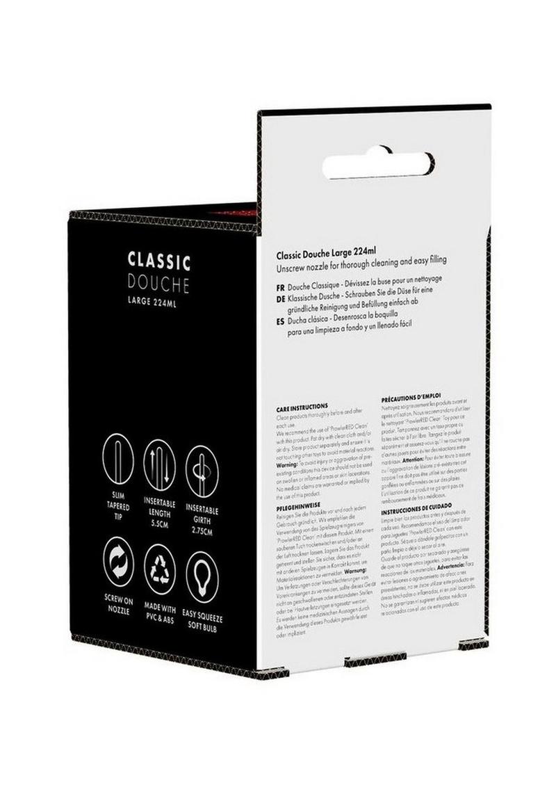 Prowler Red Classic Douche Bulb Anal Douche