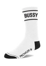 Prowler Red Bussy Socks - Black/White