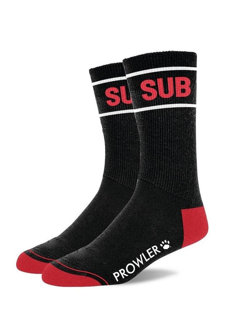 Prowler Red Sub Socks - Black/Red/White