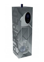 Pumped Hyperscope Automatic Rechargeable Dual Vibrating Male Pump with Vagina Sleeve - White