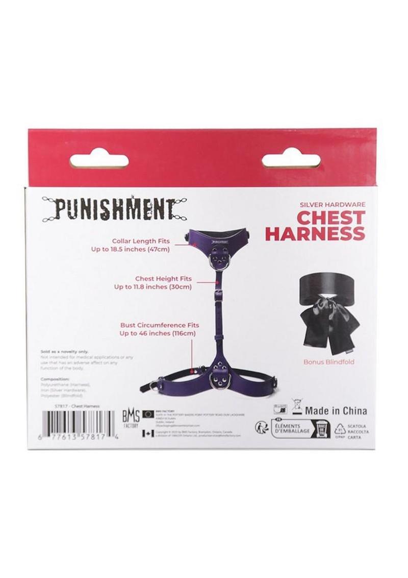 Silver Hardware Chest Harness