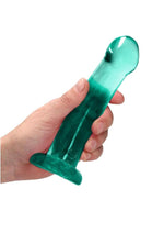 RealRock Crystal Clear Dildo with Suction Cup