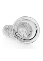 RealRock Crystal Clear Straight Dildo